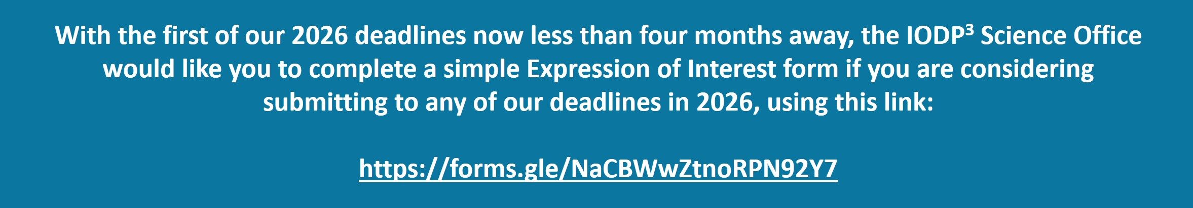 EoI proposals EoI proposals